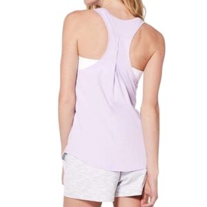 Lululemon Love Tank Stretch Comfy Womens 8 Casual Run Active Violet Cotton 2018